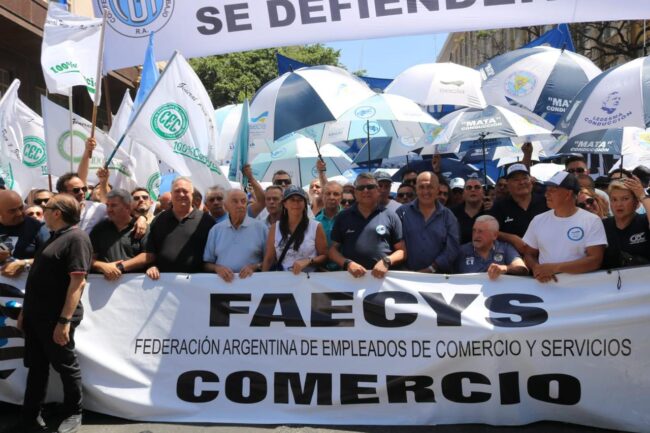 Movilización comercio